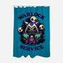 Warlock's Call-none polyester shower curtain-Snouleaf