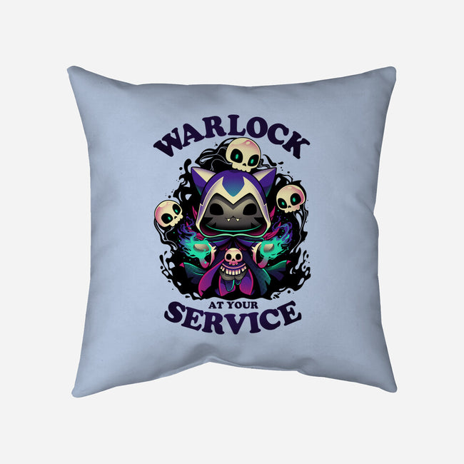 Warlock's Call-none removable cover throw pillow-Snouleaf