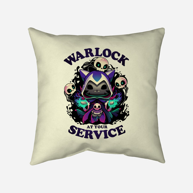Warlock's Call-none removable cover throw pillow-Snouleaf