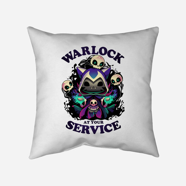 Warlock's Call-none removable cover throw pillow-Snouleaf