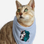 Kittens At Play-cat bandana pet collar-Vallina84