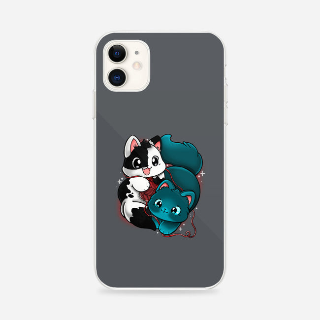 Kittens At Play-iphone snap phone case-Vallina84