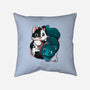 Kittens At Play-none removable cover w insert throw pillow-Vallina84