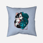 Kittens At Play-none removable cover throw pillow-Vallina84