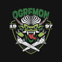 Digital Ogre Emblem-womens racerback tank-Logozaste