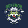 Digital Ogre Emblem-none polyester shower curtain-Logozaste