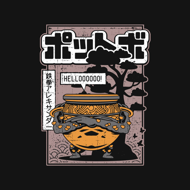 Japanese Warrior Jar-unisex basic tee-Logozaste