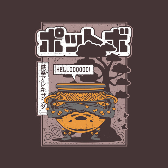 Japanese Warrior Jar-unisex kitchen apron-Logozaste