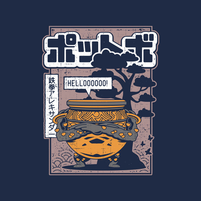 Japanese Warrior Jar-womens fitted tee-Logozaste