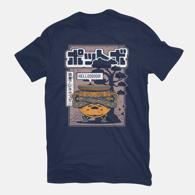 Japanese Warrior Jar-unisex basic tee-Logozaste