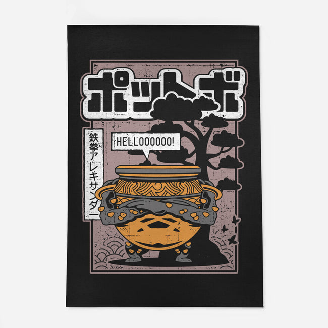 Japanese Warrior Jar-none indoor rug-Logozaste