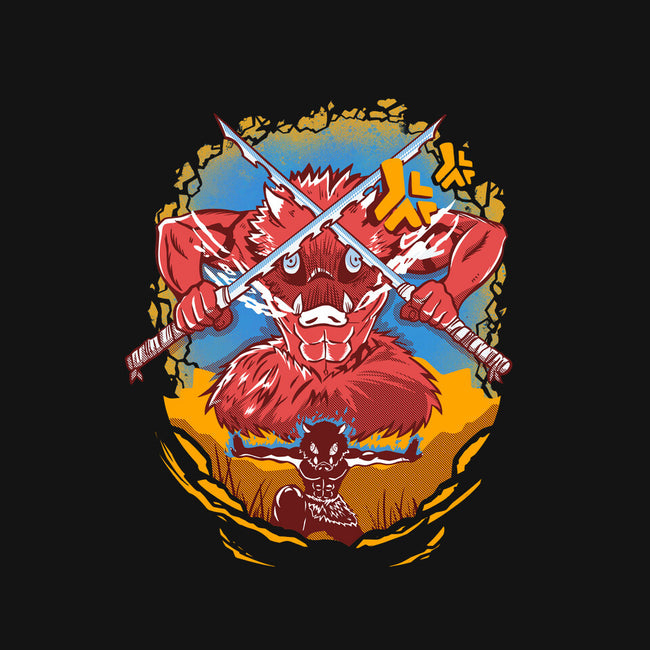 Boar Head Inosuke-unisex pullover sweatshirt-constantine2454