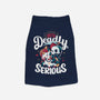 Deadly Serious-dog basic pet tank-Snouleaf