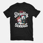 Deadly Serious-womens basic tee-Snouleaf