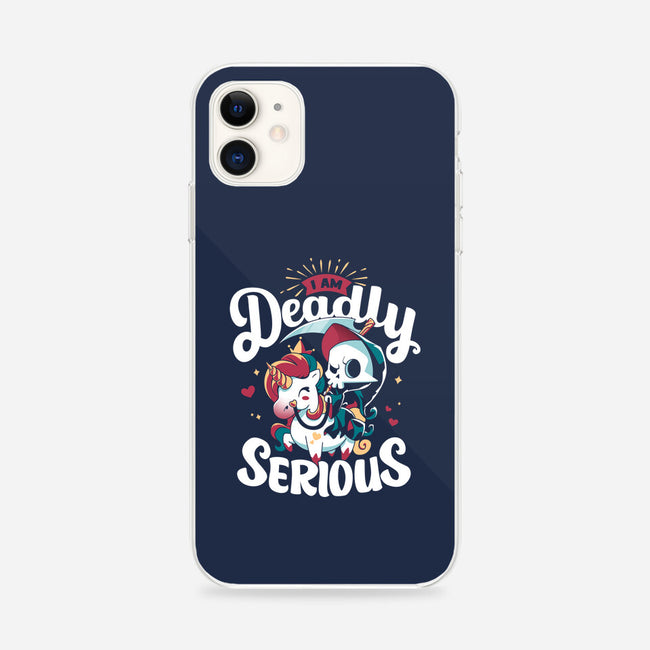 Deadly Serious-iphone snap phone case-Snouleaf