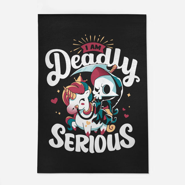 Deadly Serious-none indoor rug-Snouleaf