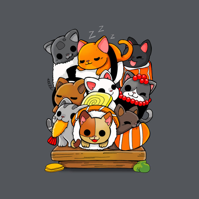 CatSushi-unisex pullover sweatshirt-Vallina84