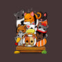 CatSushi-none removable cover w insert throw pillow-Vallina84