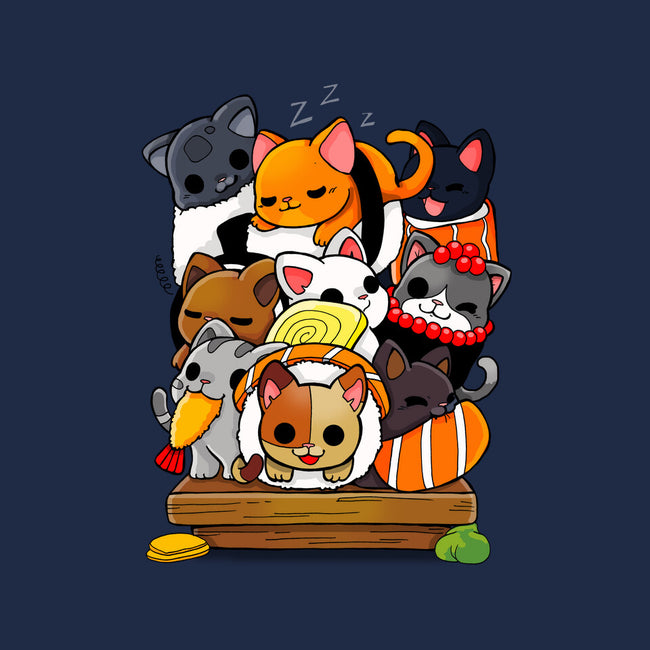 CatSushi-unisex pullover sweatshirt-Vallina84