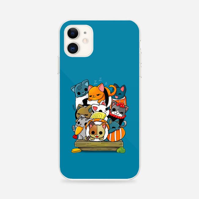 CatSushi-iphone snap phone case-Vallina84