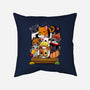 CatSushi-none removable cover w insert throw pillow-Vallina84