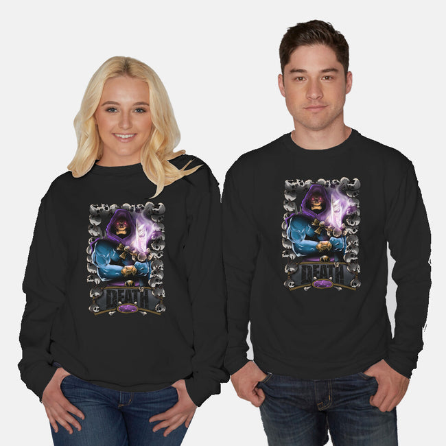Tarot Death Nostalgia-unisex crew neck sweatshirt-Conjura Geek