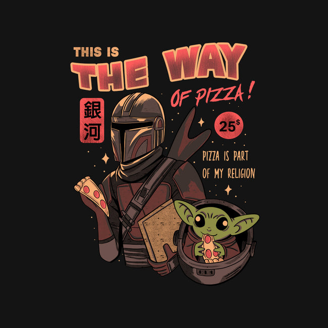 Stellar Pizza-womens basic tee-Conjura Geek