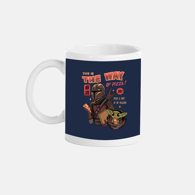 Stellar Pizza-none glossy mug-Conjura Geek