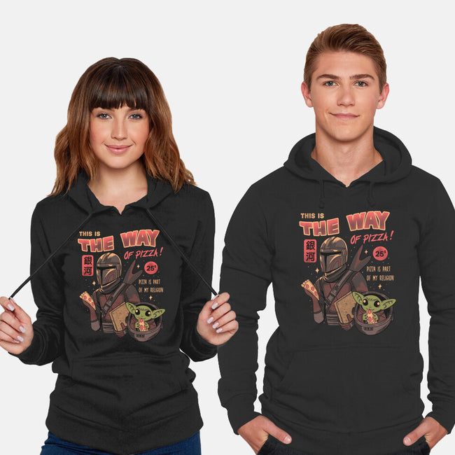 Stellar Pizza-unisex pullover sweatshirt-Conjura Geek