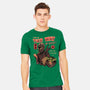 Stellar Pizza-mens heavyweight tee-Conjura Geek