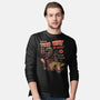 Stellar Pizza-mens long sleeved tee-Conjura Geek