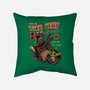 Stellar Pizza-none removable cover w insert throw pillow-Conjura Geek