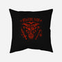 Vintage Hellfire-none removable cover throw pillow-kg07