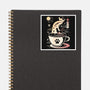 Coffee Night Japanese Cats-none glossy sticker-Logozaste