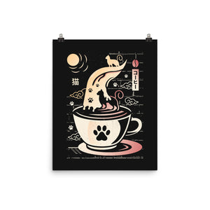 Coffee Night Japanese Cats