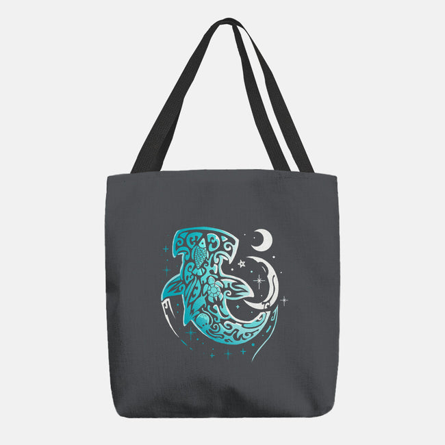 Moon Shark-none basic tote bag-Vallina84