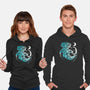Moon Shark-unisex pullover sweatshirt-Vallina84