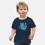 Moon Shark-baby basic tee-Vallina84