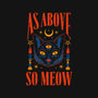 As Above So Meow-unisex crew neck sweatshirt-Thiago Correa