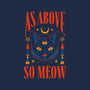 As Above So Meow-unisex kitchen apron-Thiago Correa