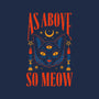 As Above So Meow-none glossy sticker-Thiago Correa