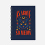As Above So Meow-none dot grid notebook-Thiago Correa