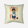 Ami Mizuno Mercury-none removable cover w insert throw pillow-bellahoang
