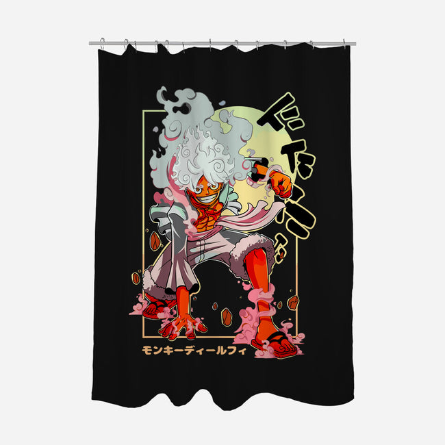 Pirate King Gear 5-none polyester shower curtain-Bellades