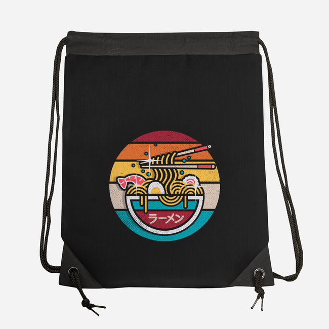 Vintage Ramen-none drawstring bag-Getsousa!