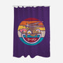 Vintage Ramen-none polyester shower curtain-Getsousa!