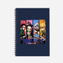 Demon Friends-none dot grid notebook-Conjura Geek