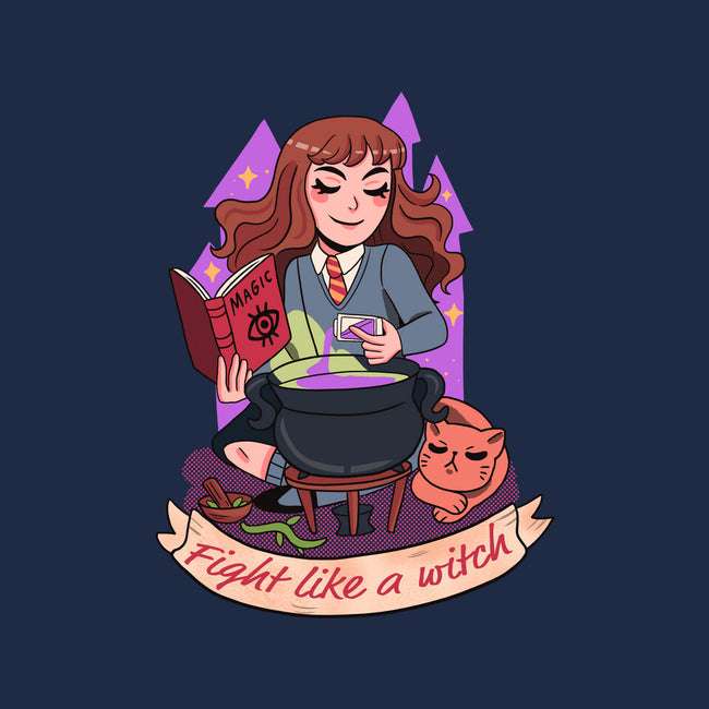 Fight Like A Witch-baby basic tee-Conjura Geek