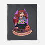 Fight Like A Witch-none fleece blanket-Conjura Geek