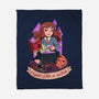 Fight Like A Witch-none fleece blanket-Conjura Geek